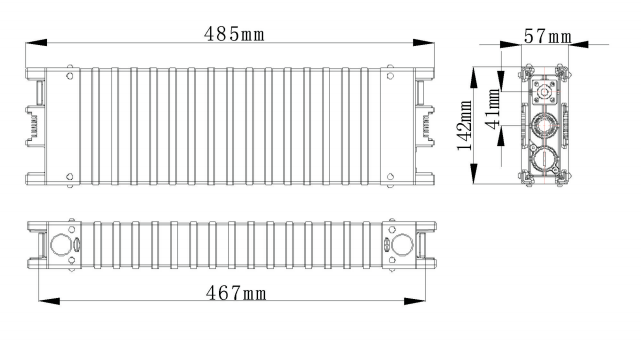 Cellule prismatiche Lifepo4 del litio per il carrello elevatore elettrico/l'immagazzinamento dell'energia Syste 0