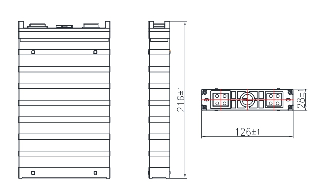 OHSAS18001 LiFePO4 ricaricabile 12V 50Ah Li Ion Battery Cell 1