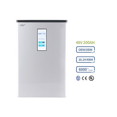 Buon prezzo CE UL 51.2v 48v 100ah 200ah Montata a Parete l 10Kwh Lifepo4 Batteria Solare per Accumulo di Energia Batteria Lifepo4 in linea