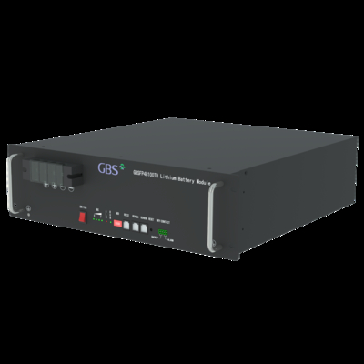 Buon prezzo Modulo batteria Lifepo4 ricaricabile 3U per cabinet 48V100Ah (15S) per telecomunicazioni in linea